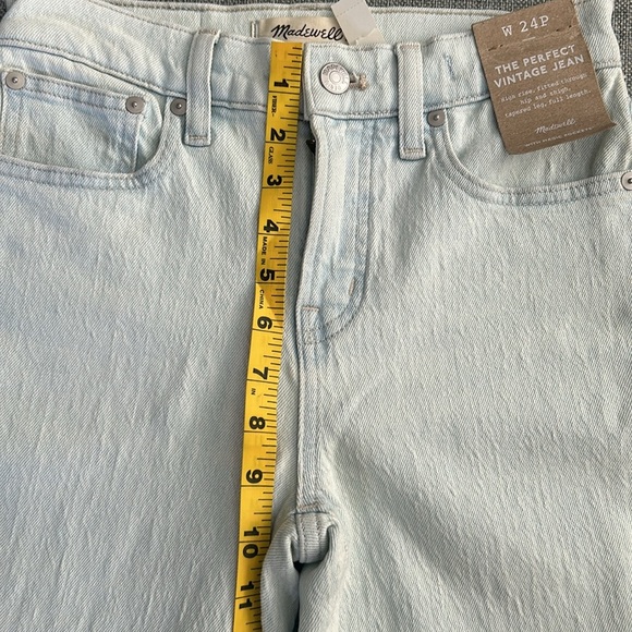 Madewell Women's The Perfect Vintage Jean Size 24P - Picture 7 of 8